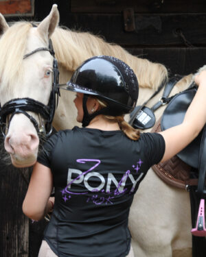 Funktionsshirt "Cascada Glow" Glitter Lila Funktionsshirt "Cascada Glow" Glitter Lila