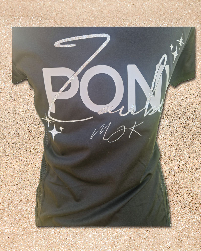 016 016 Funktionsshirt Cascada Glow Glitter Silver