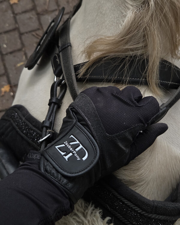 Riders 1 ZP Gloves "Black Glitter"