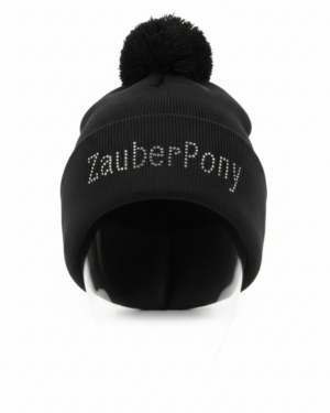 Beanie Black Beanie Black Zauberpony Beanie Winterzauber